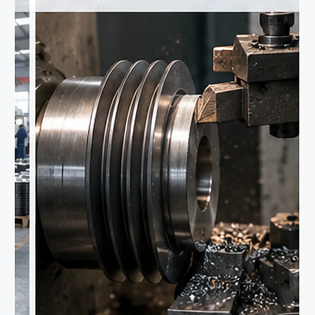 Groove machining